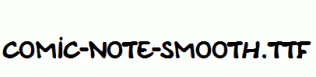 Comic-Note-Smooth.ttf