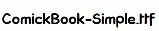 ComickBook-Simple.ttf