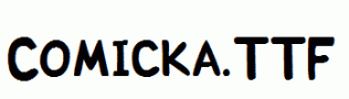 Comicka.ttf