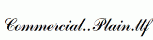 Commercial..Plain.ttf