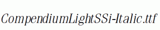 CompendiumLightSSi-Italic.ttf