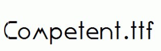 Competent.ttf