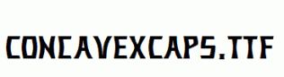 ConcavexCaps.ttf