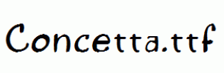 Concetta.ttf