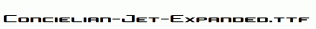 Concielian-Jet-Expanded.ttf