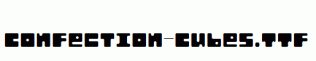 Confection-Cubes.ttf