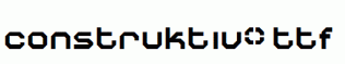 Construktiv.ttf