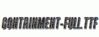Containment-Full.ttf