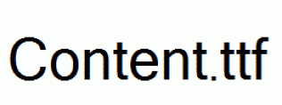 Content.ttf