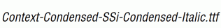 Context-Condensed-SSi-Condensed-Italic.ttf
