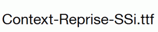 Context-Reprise-SSi.ttf