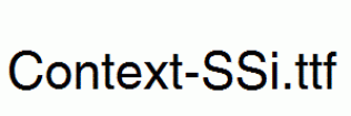 Context-SSi.ttf