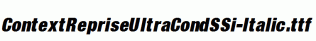 ContextRepriseUltraCondSSi-Italic.ttf