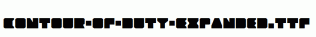 Contour-of-Duty-Expanded.ttf