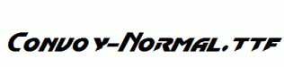 Convoy-Normal.ttf