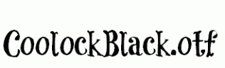 CoolockBlack.otf