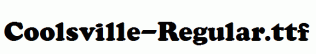Coolsville-Regular.ttf