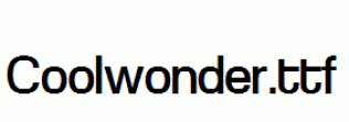 Coolwonder.ttf