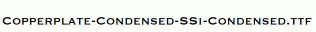 Copperplate-Condensed-SSi-Condensed.ttf