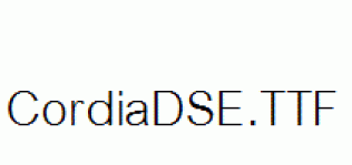 CordiaDSE.ttf