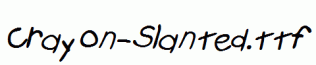 Crayon-Slanted.ttf