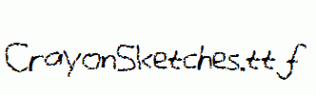 CrayonSketches.ttf