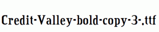 Credit-Valley-bold-copy-3-.ttf