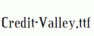 Credit-Valley.ttf