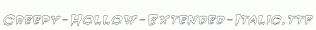 Creepy-Hollow-Extended-Italic.ttf
