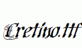 Cretino.ttf