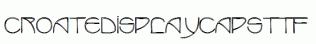CroateDisplayCaps.ttf