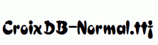 CroixDB-Normal.ttf