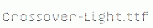 Crossover-Light.ttf