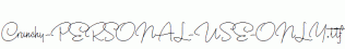 Crunchy-PERSONAL-USE-ONLY.ttf