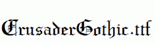 CrusaderGothic.ttf