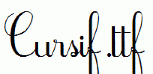 Cursif.ttf