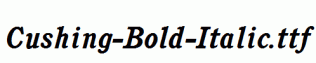 Cushing-Bold-Italic.ttf