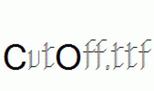 CutOff.ttf