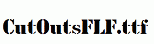 CutOutsFLF.ttf
