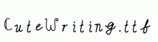 CuteWriting.ttf