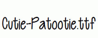 Cutie-Patootie.ttf