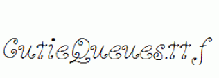 CutieQueues.ttf