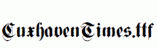 CuxhavenTimes.ttf