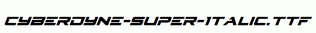 Cyberdyne-Super-Italic.ttf