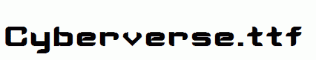 Cyberverse.ttf