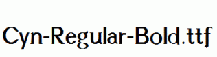 Cyn-Regular-Bold.ttf