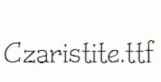 Czaristite.ttf