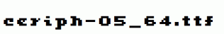 ceriph-05_64.ttf