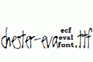 chester-eval.ttf