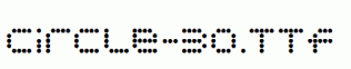 circle-30.ttf